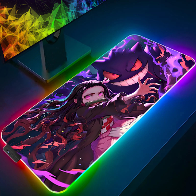 Gaming Keyboard High Ground - Alfombrilla de ratón grande RGB, alfombrillas