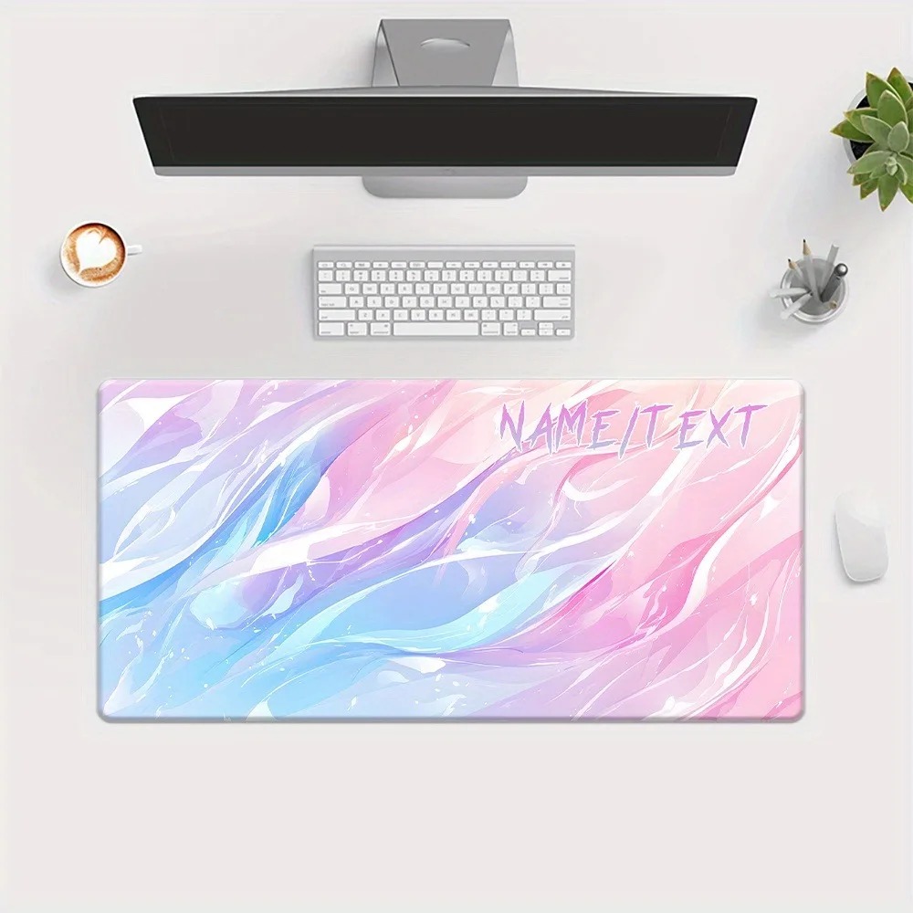Gaming Keyboard Name - Alfombrilla de Escritorio XXL Personalizada con