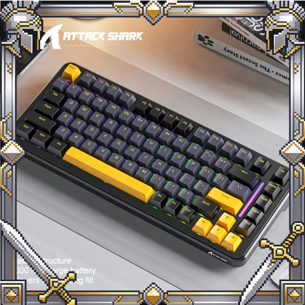 Hot Swap Pcb - Teclado Mecánico Attack Shark M86, Inalámbrico