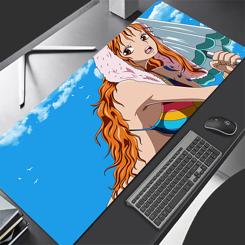 Gaming Keyboard En Mouse - Alfombrilla de Ratón One Piece, Duradera,