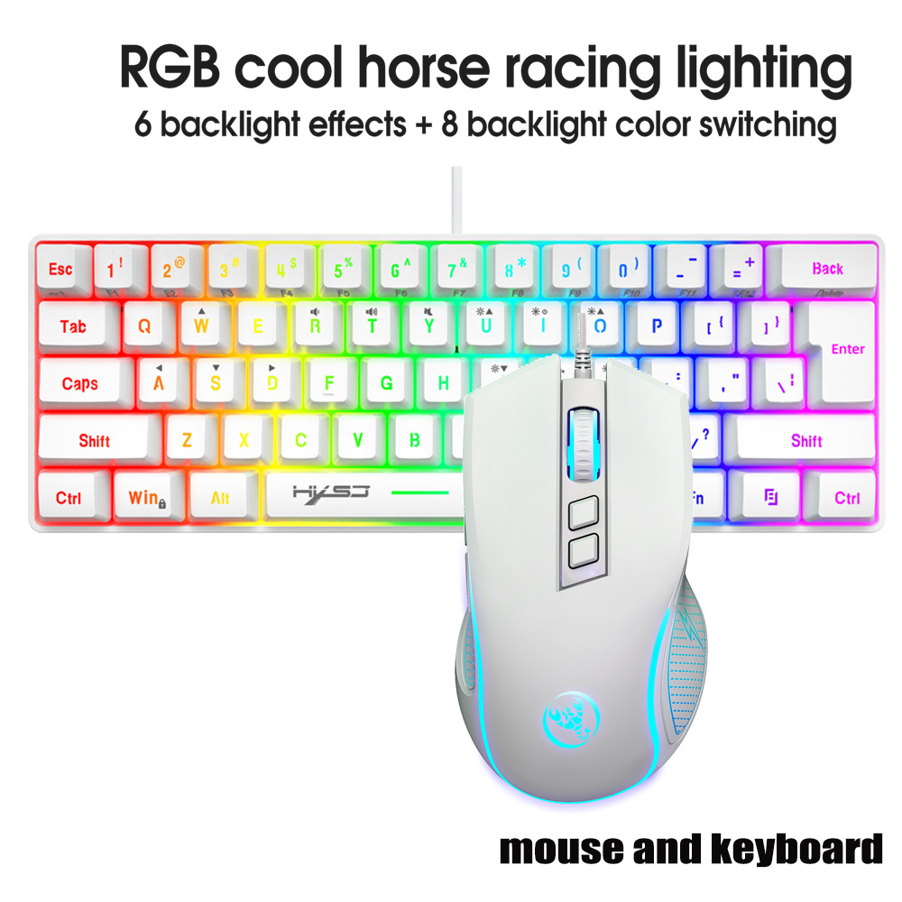 Gaming Keyboard En Mouse - Kit de Teclado y Ratón Gamer,