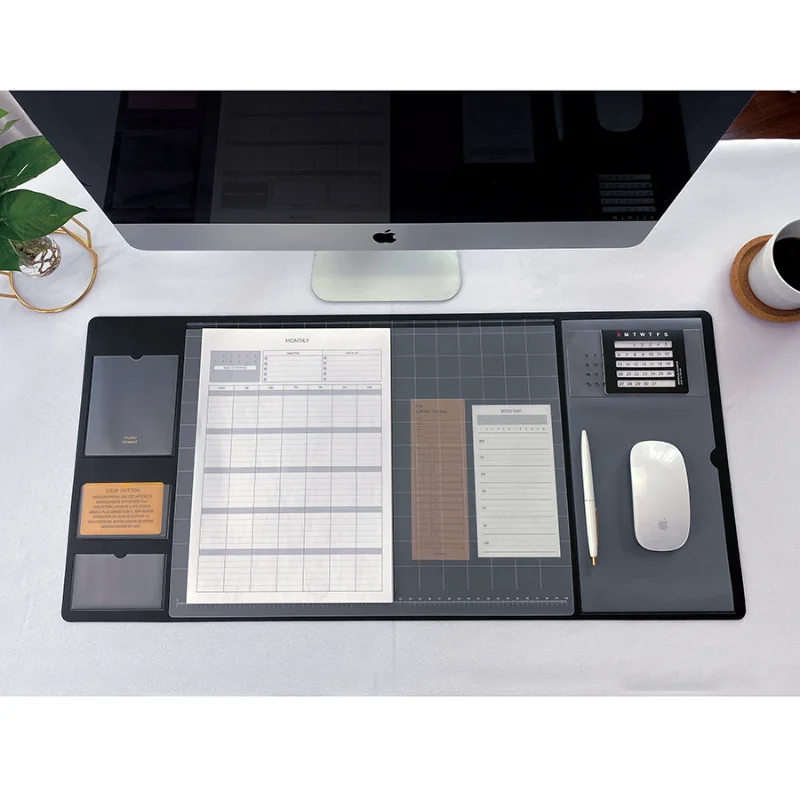 Gaming Keyboard And Mouse Pad - Alfombrilla de Ratón Portátil Grande, Impermeable,