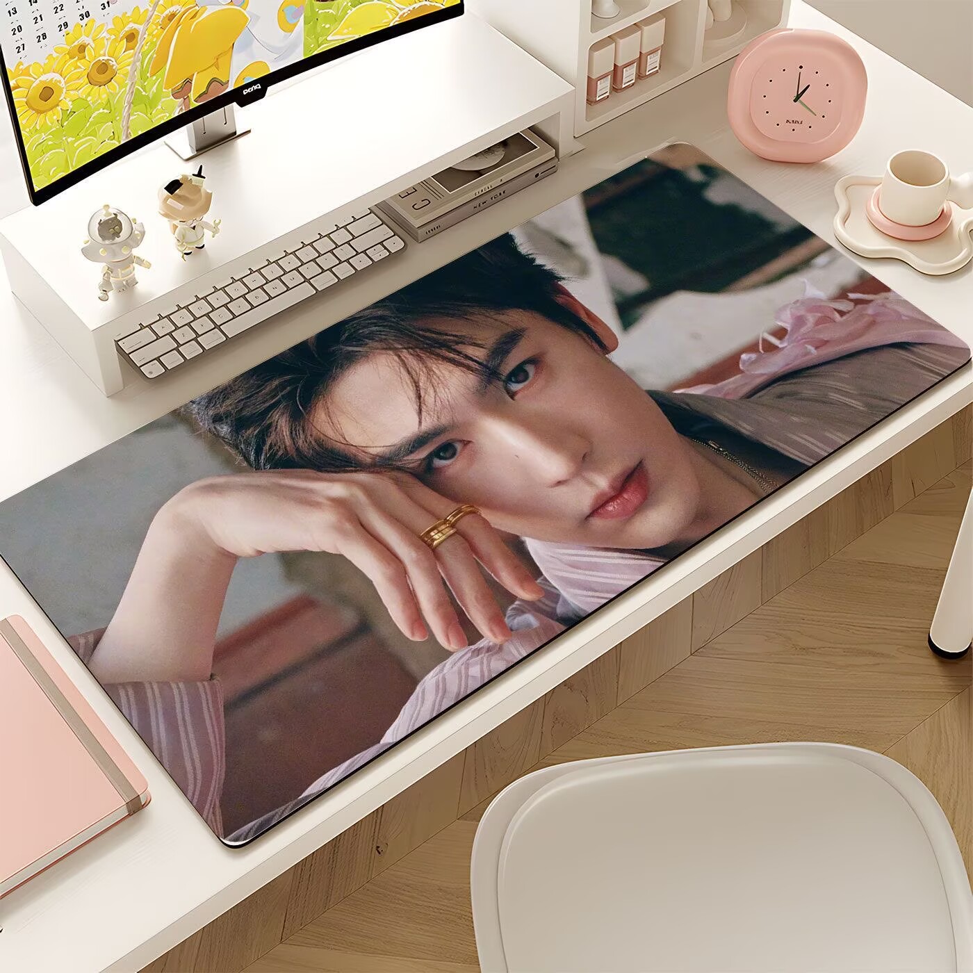 Gaming Keyboard And Mouse Pad - Alfombrilla de ratón extragrande de Zhang