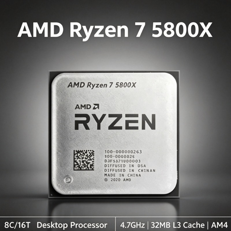 Amd Cpu Ryzen 7 - AMD Ryzen 7 5800X para placas