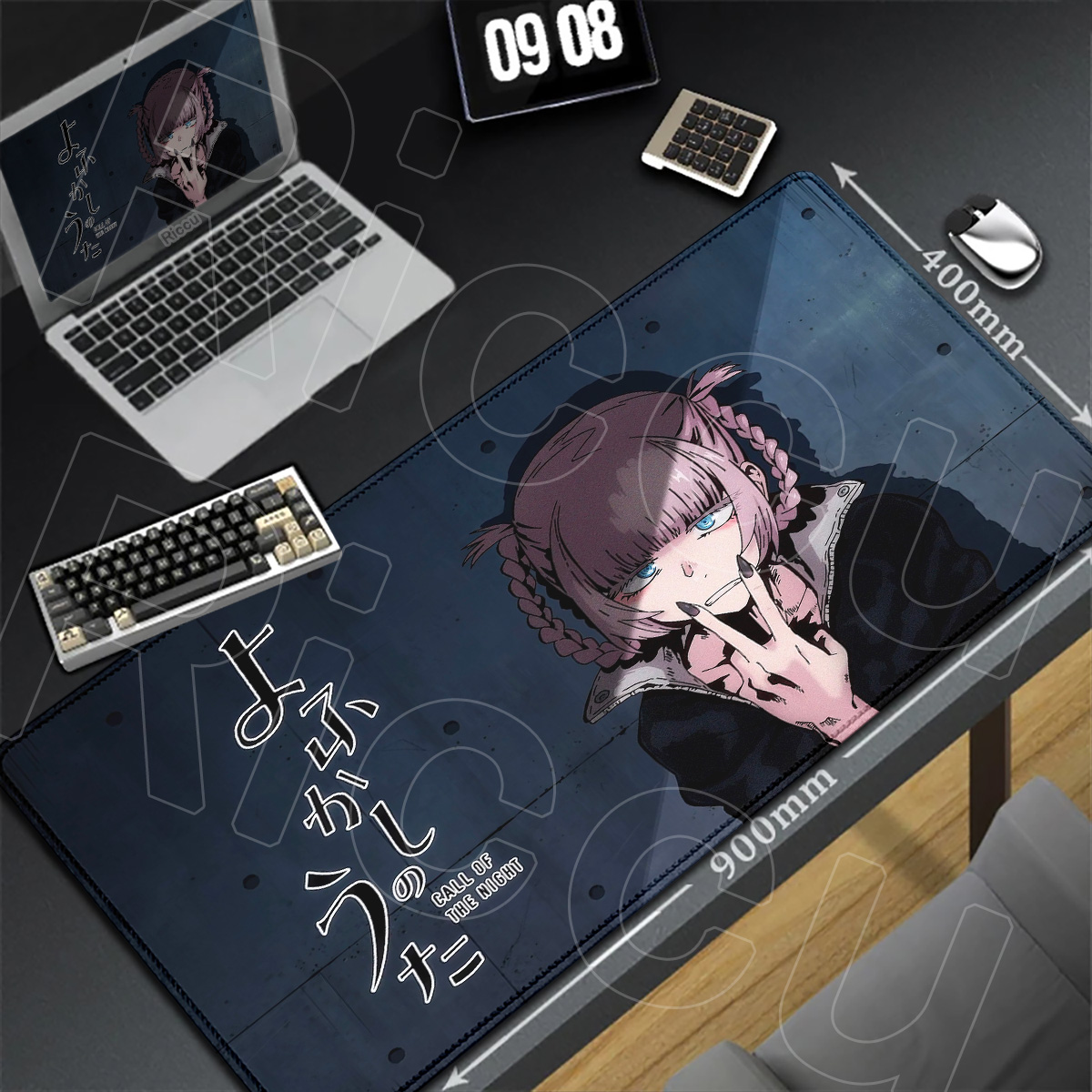 Alfombrilla de ratón Hot Anime - Gaming Keyboard Typewriter reseña y precio