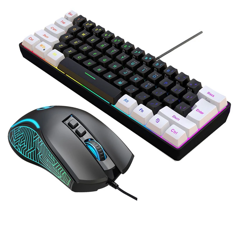 Kit de Teclado y Ratón para Ju - Gaming Keyboard Ergonomic reseña y precio