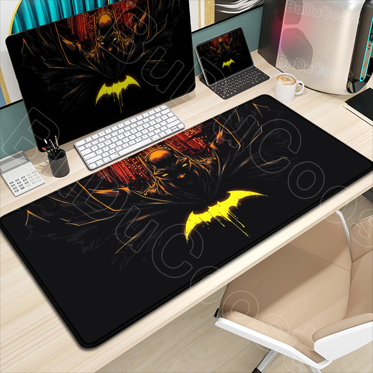 Alfombrilla de ratón B-Batman  - Gaming Keyboard High Ground reseña y precio