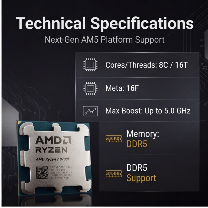 CPU de escritorio de 16 hilos  - Amd Cpu Ryzen 7 reseña y precio