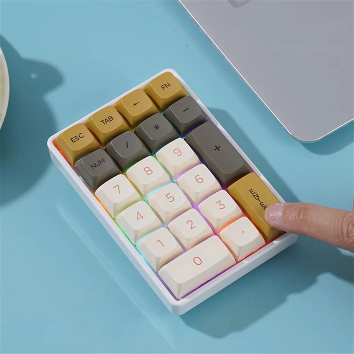 Mini teclado N86R de 21 teclas - Gaming Keyboard No Number Pad reseña y precio