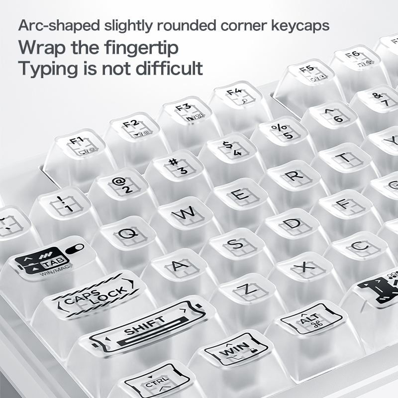 Teclado RGB Silencioso con Cab - Keyboard Gaming Transparent reseña y precio