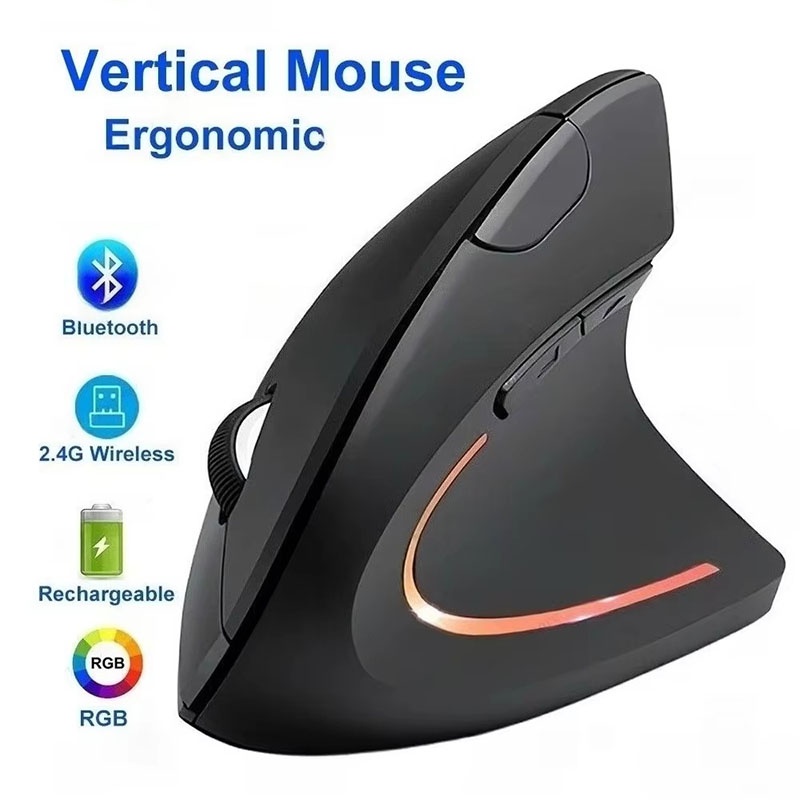 Ratón vertical ergonómico de 2 - Gaming Keyboard Ergonomic reseña y precio