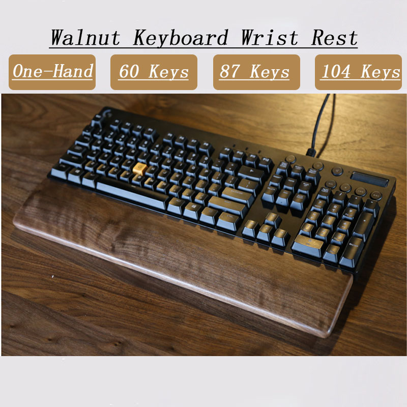 Reposamuñecas de madera de nog - Gaming Keyboard Number Pad reseña y precio