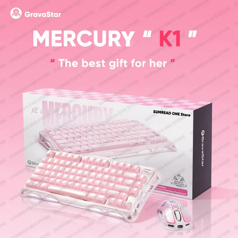 Grava Star Mercury K1 Teclado  - Keyboard Gaming Transparent reseña y precio