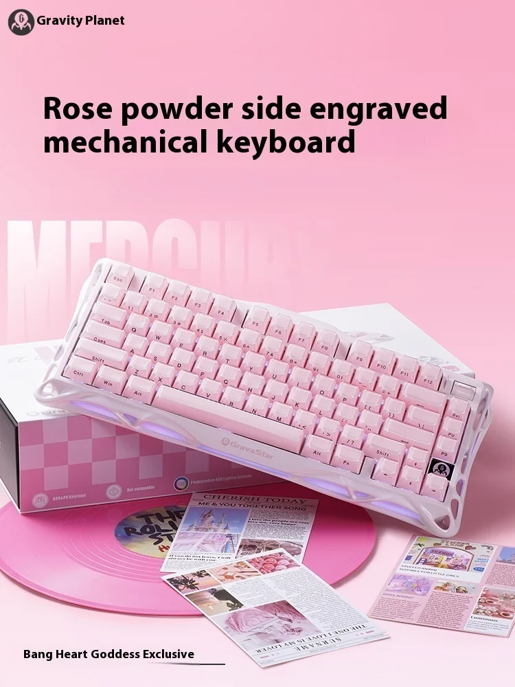 Grava Star Mercury K1 Teclado  - Keyboard Gaming Transparent reseña y precio