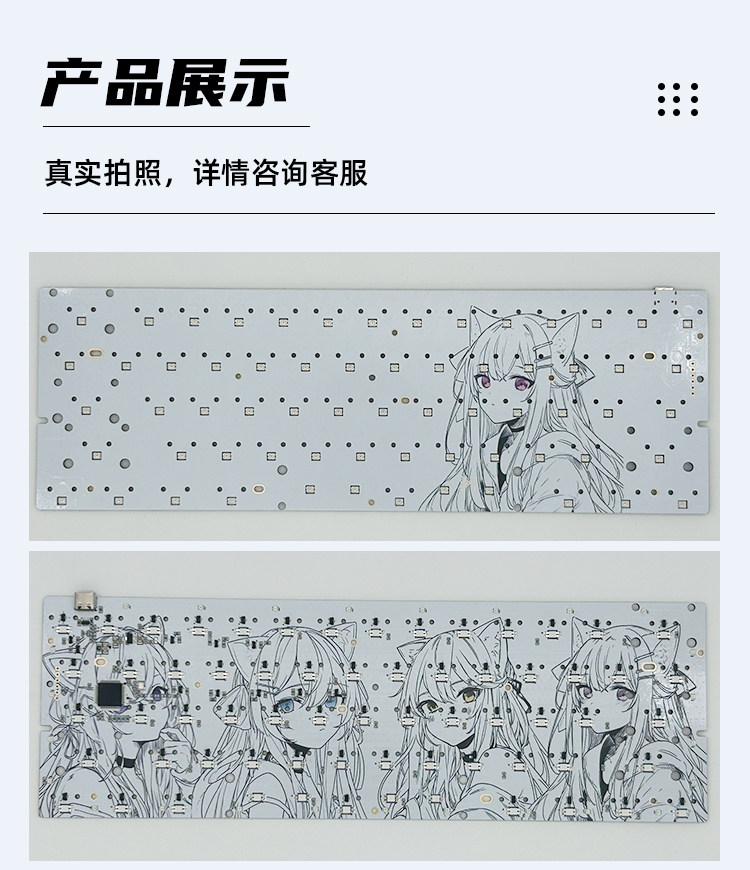 Teclado Hall Effect PCB colori - Hot Swap Pcb reseña y precio
