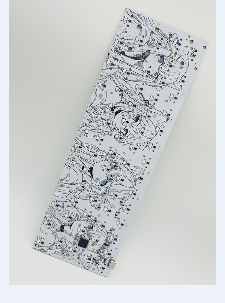 Teclado Hall Effect PCB colori - Hot Swap Pcb reseña y precio