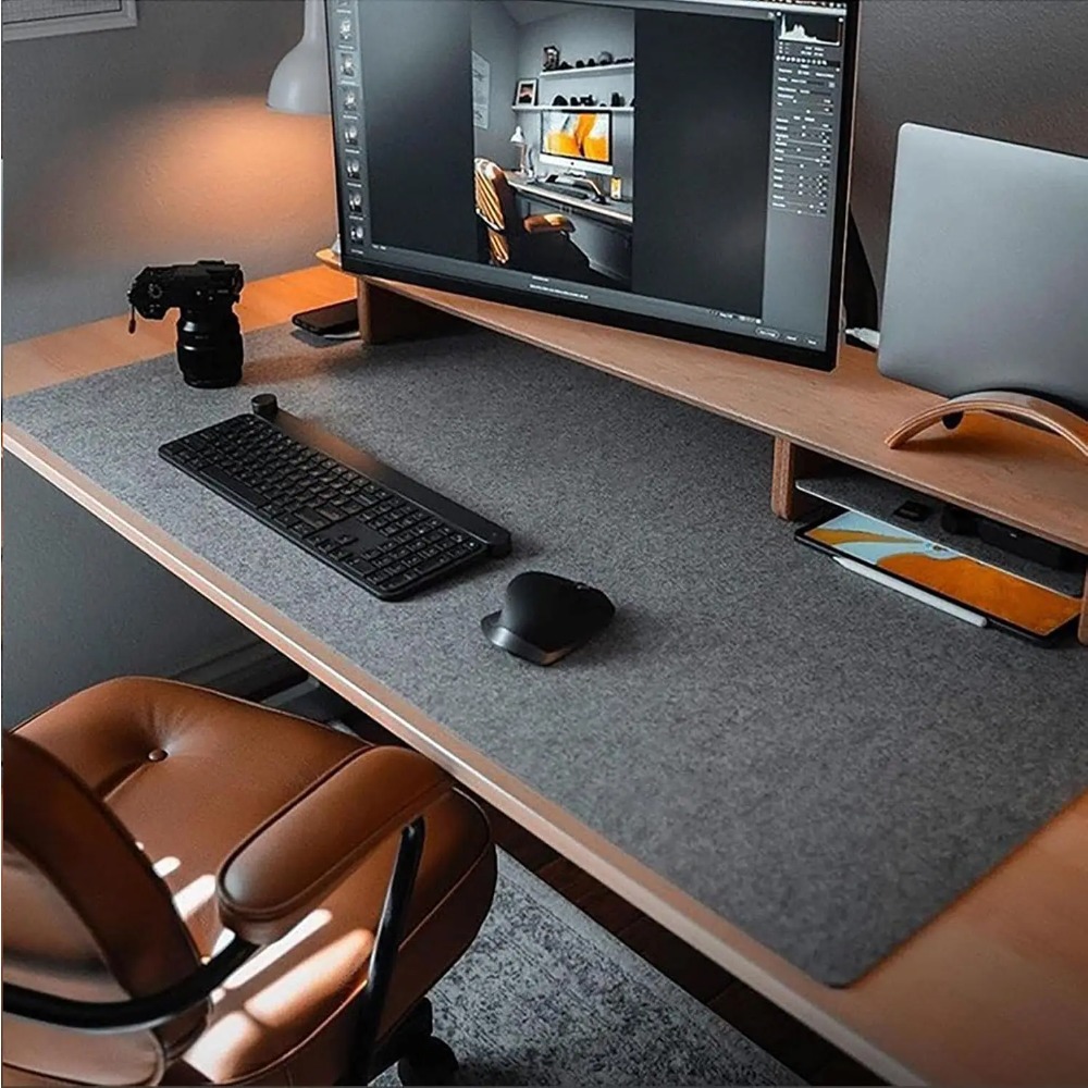 Alfombrilla de fieltro para es - Gaming Keyboard And Mouse Pad reseña y precio