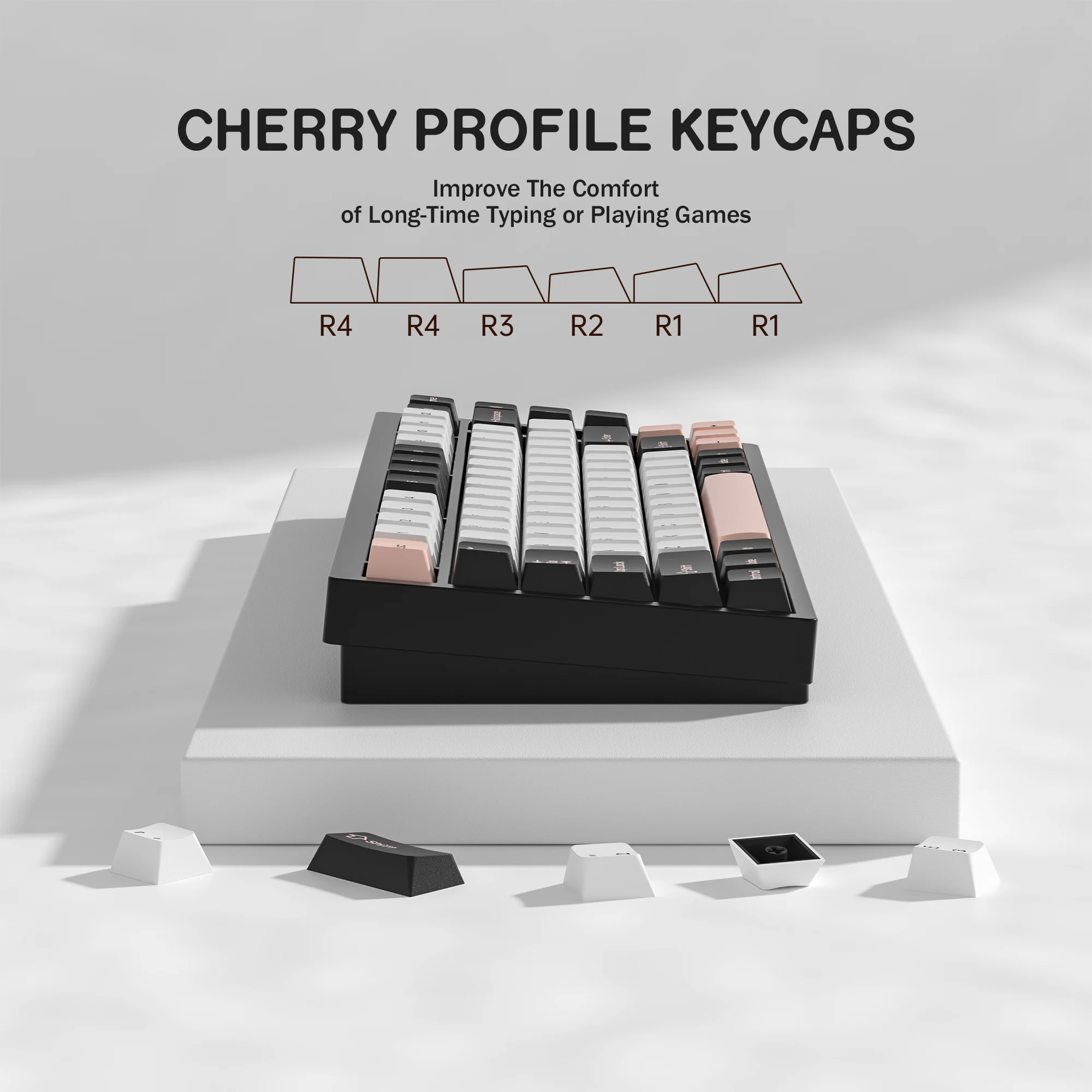 KBDiy GMK Olivia Keycaps para  - Gaming Keyboard No Number Pad reseña y precio
