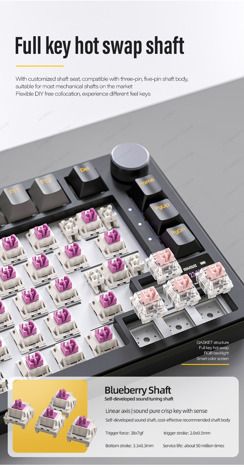 Nuevo Teclado Mecánico AL66 20 - Gaming Keyboard Affordable reseña y precio