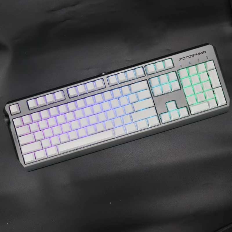 Teclas PBT en blanco para juga - Gaming Keyboard En Mouse reseña y precio