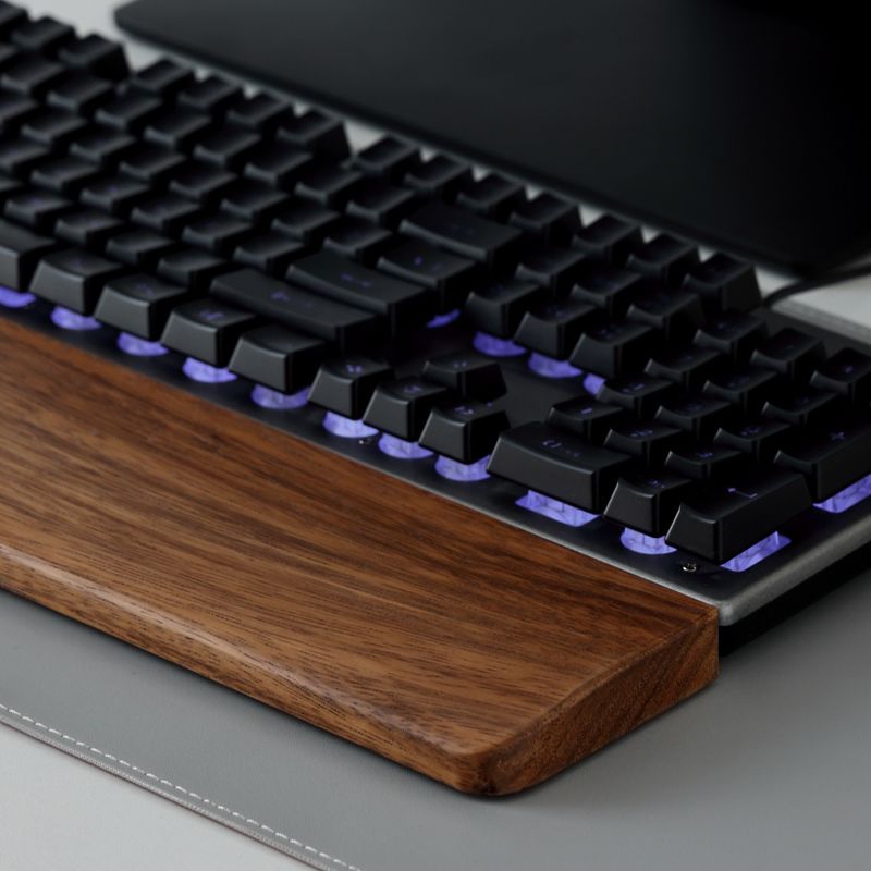 Teclado de madera maciza, repo - Gaming Keyboard Ergo reseña y precio