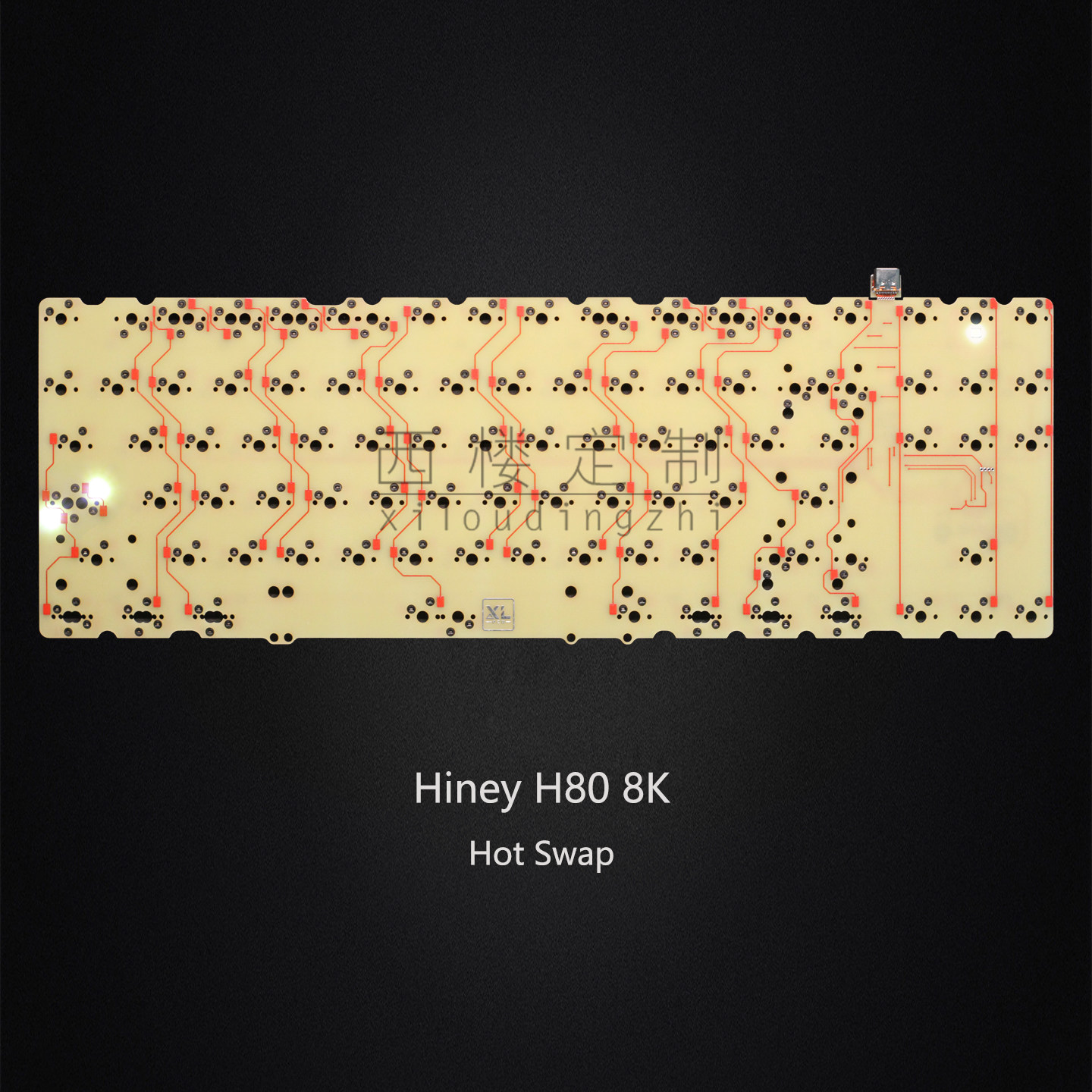 Placa PCB 8k Hotswap Hiney H80 - Hot Swap Pcb reseña y precio