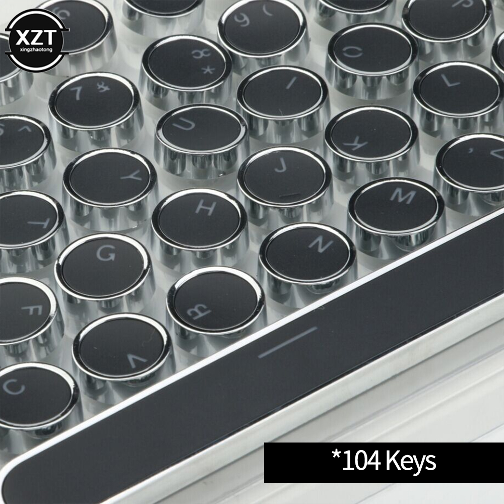 Teclas mecánicas redondas de r - Gaming Keyboard Ergonomic reseña y precio