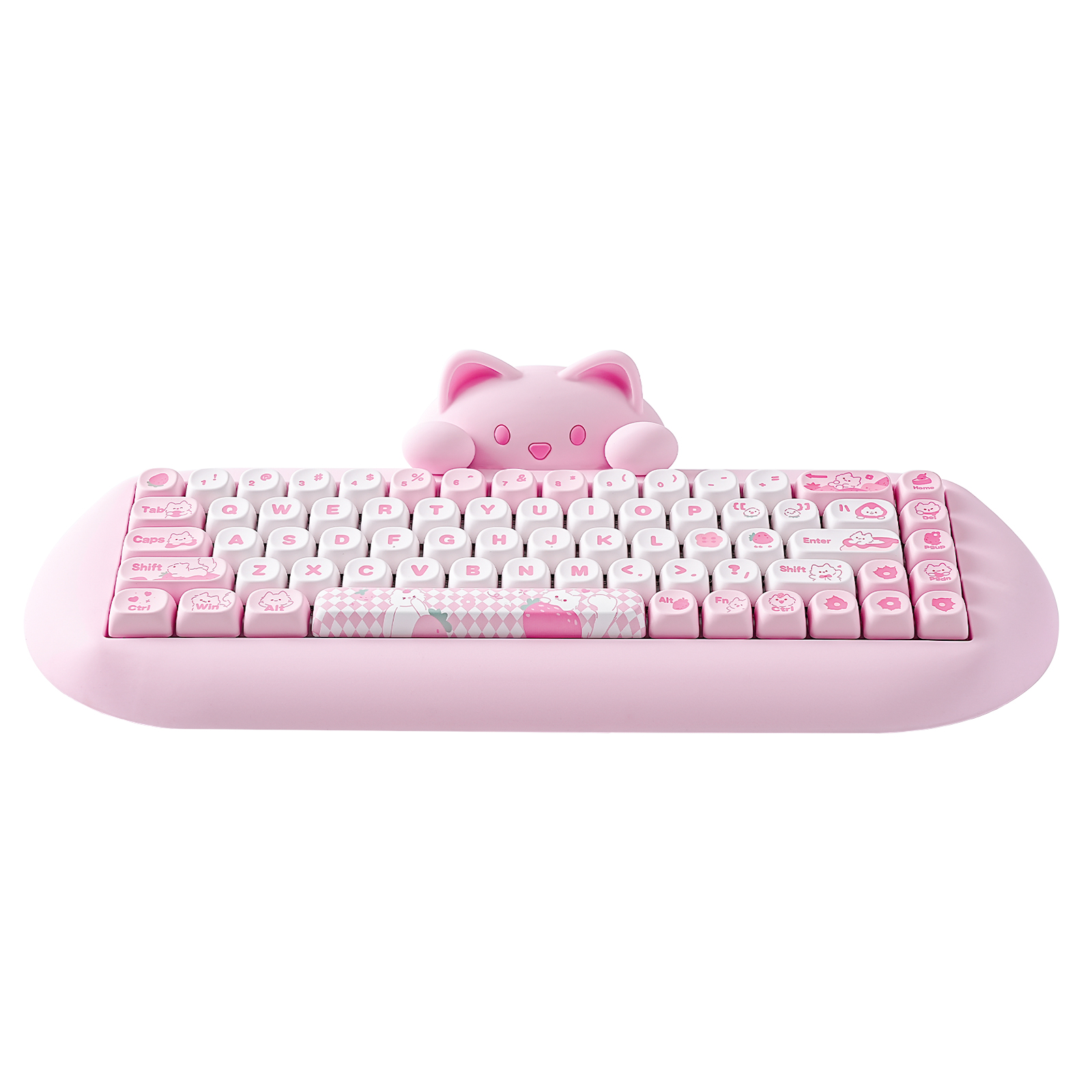 YUNZII C68 Rosa 65% Hi-Fi lind - Keyboard Gaming Transparent reseña y precio