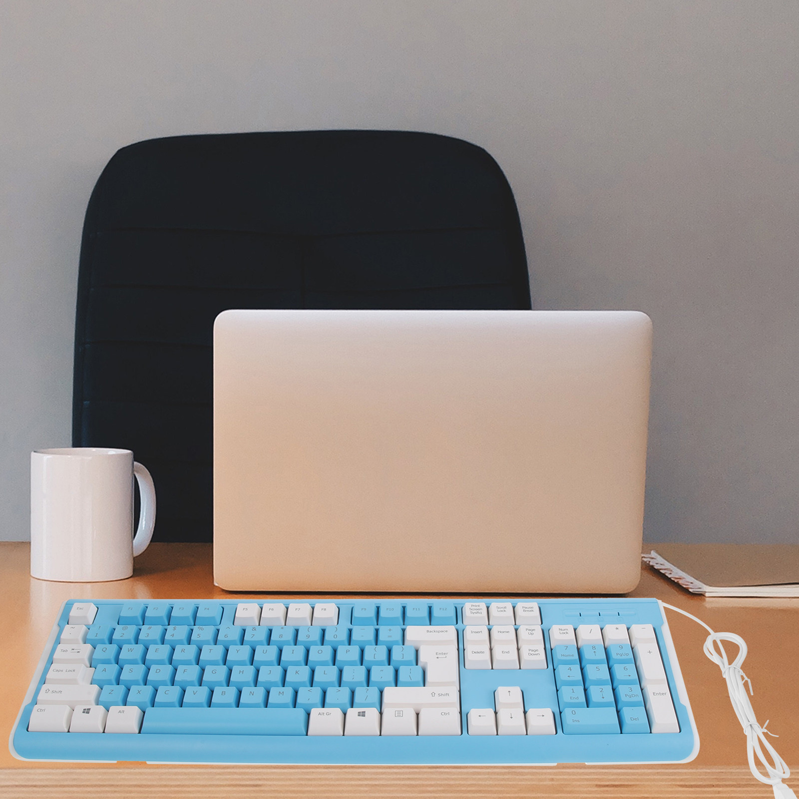 Teclado para Juegos con Cable  - Gaming Keyboard No Number Pad reseña y precio